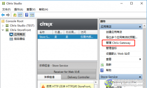 Citrix ADC Netscaler 13.0  2.StoreFront配置